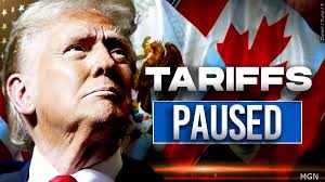 trump pauses tariffs