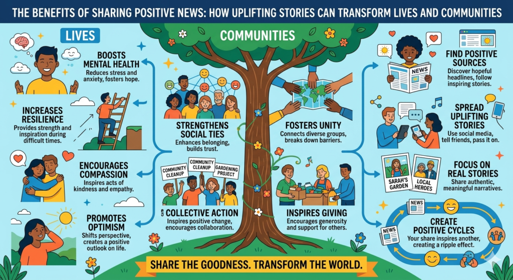 The Benefits of Sharing Positive News