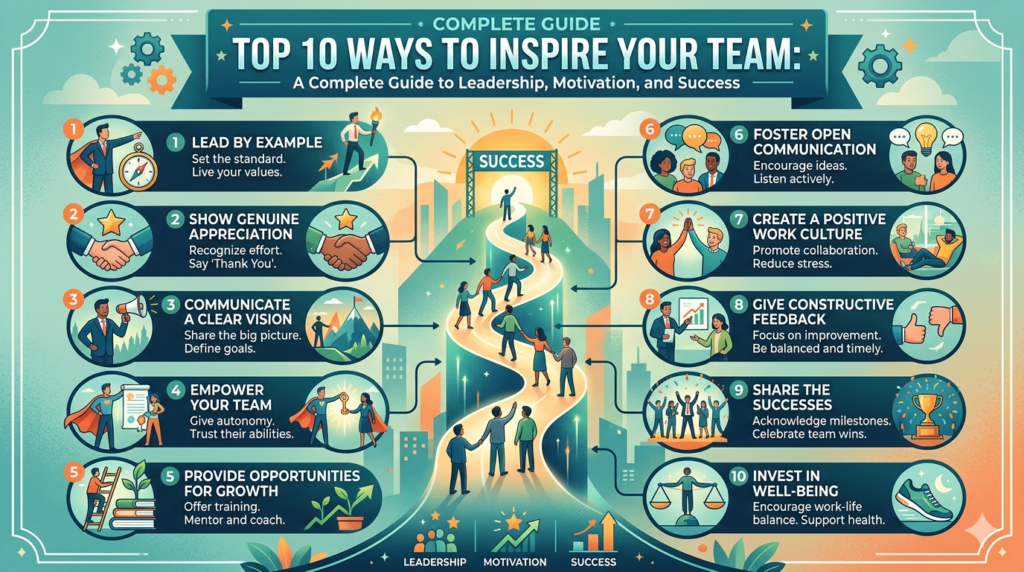 Top 10 Ways to Inspire Your Team