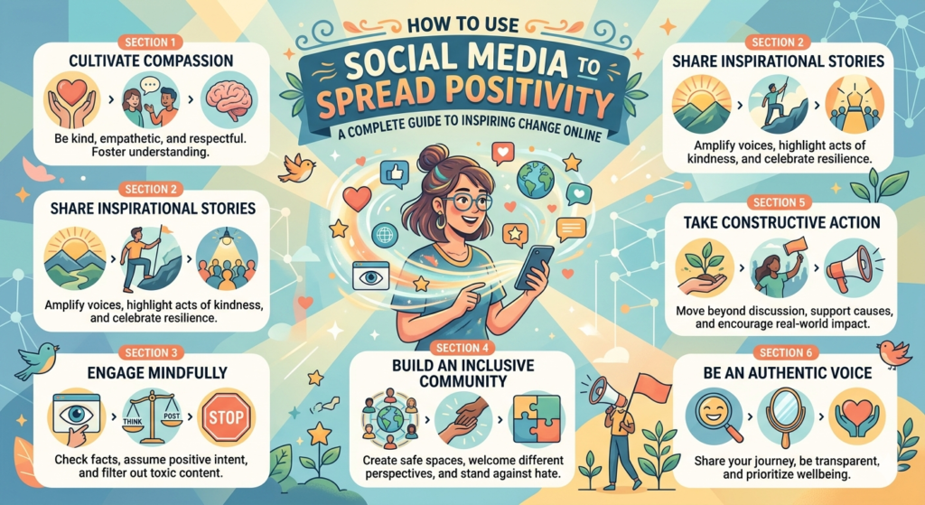 How to Use Social Media to Spread Positivity