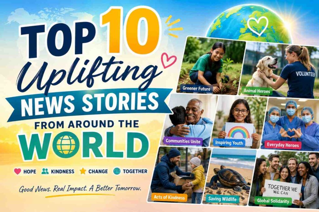 Top 10 Uplifting News Stories from Around the World